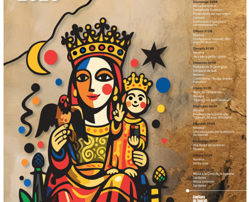 Cartell Gala 2026_Arxiu Santuari de Queralt